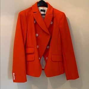 New With Tags J. Crew Size 14 Orange Blazer